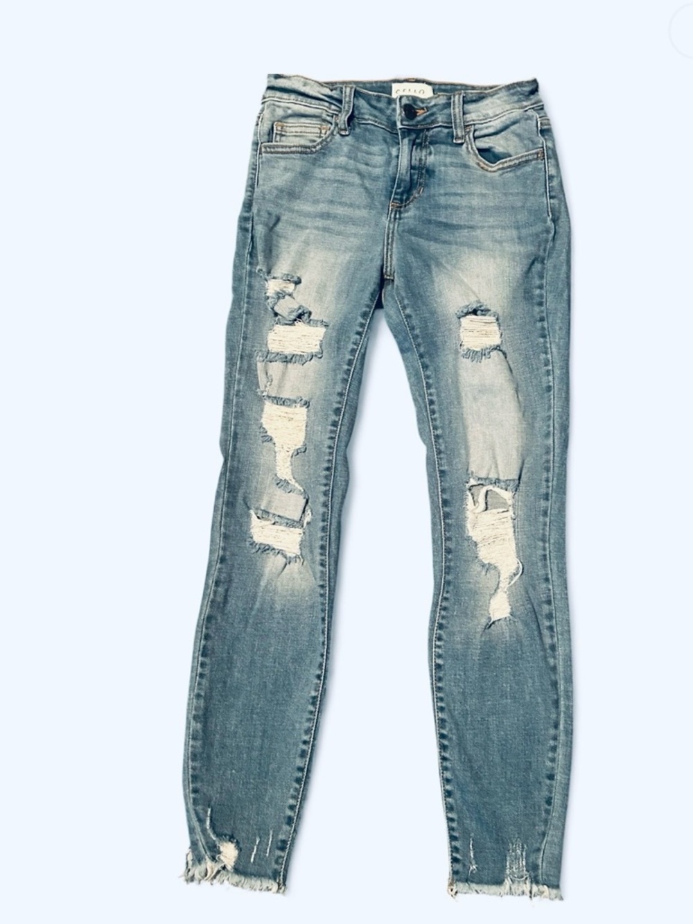 Cello cotton Denim skinny ankle Jeans size 3 excellent condition